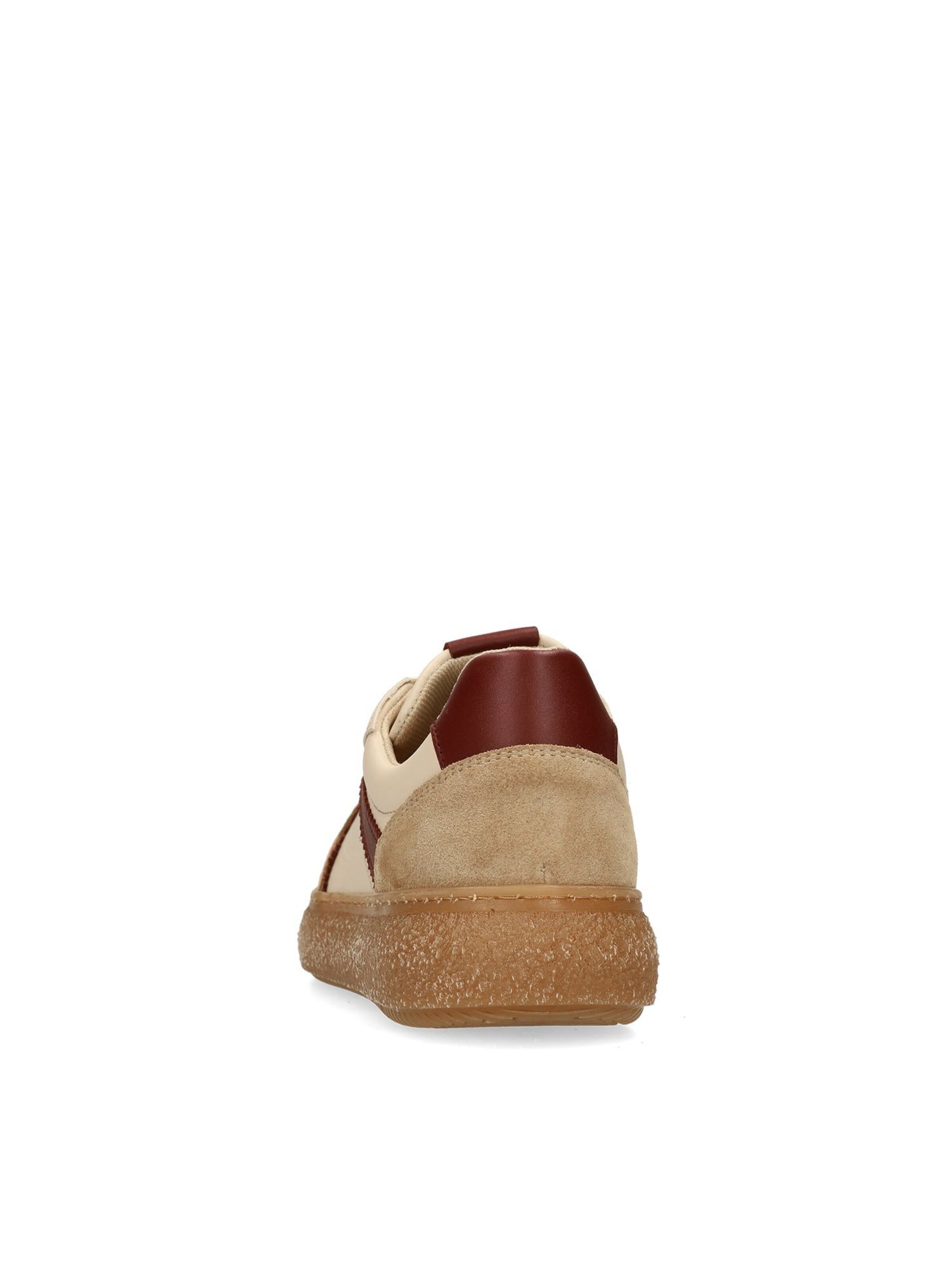 Baskets basses no stress en beige