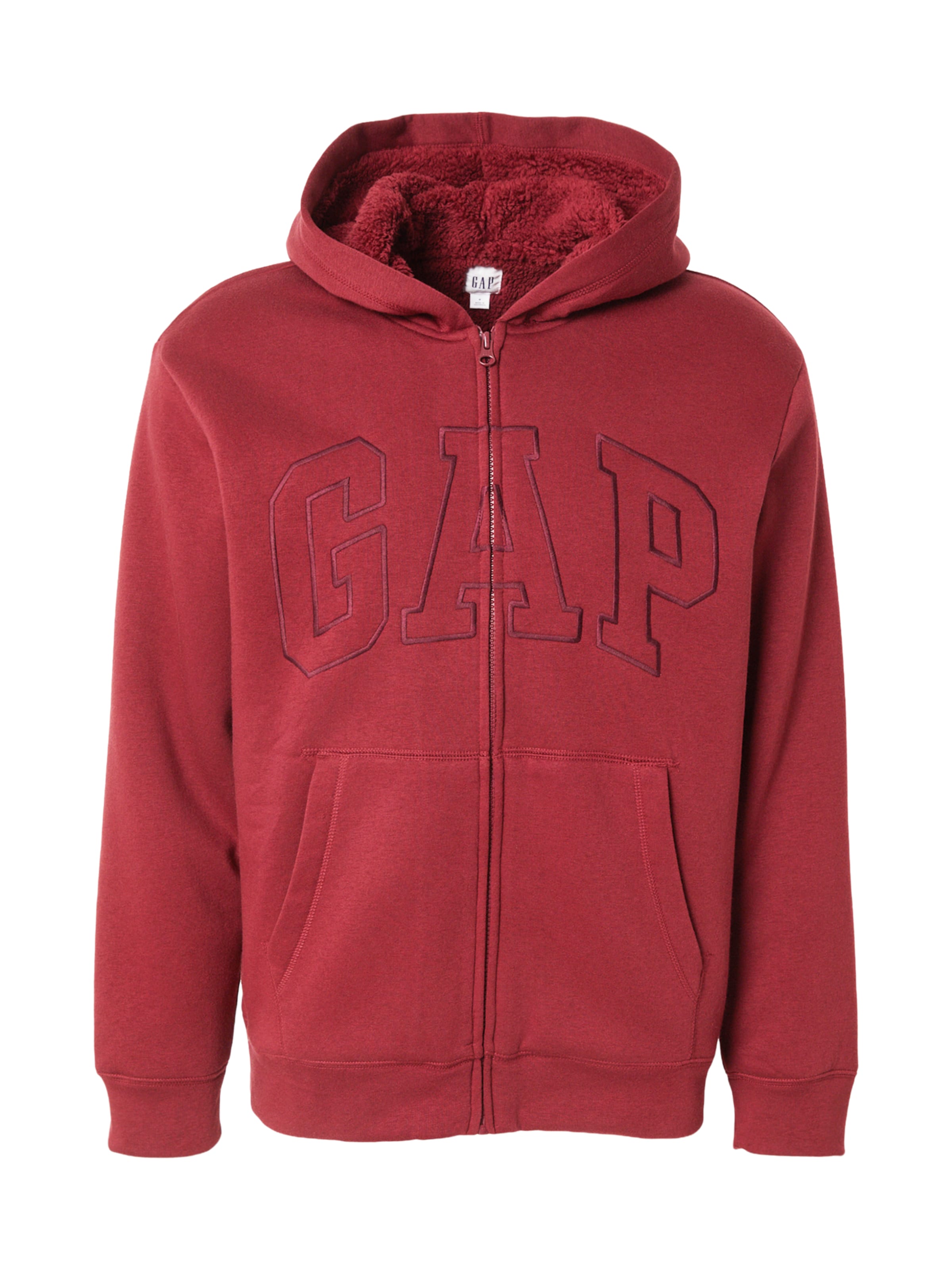 GAP Sweatjacke in Rot: Vorderseite