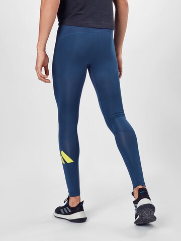 Skinny Pantaloni sportivi di ADIDAS PERFORMANCE in blu