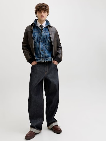 JACK & JONES - Pierna ancha Vaquero 'JJIDave JJClassic' en negro