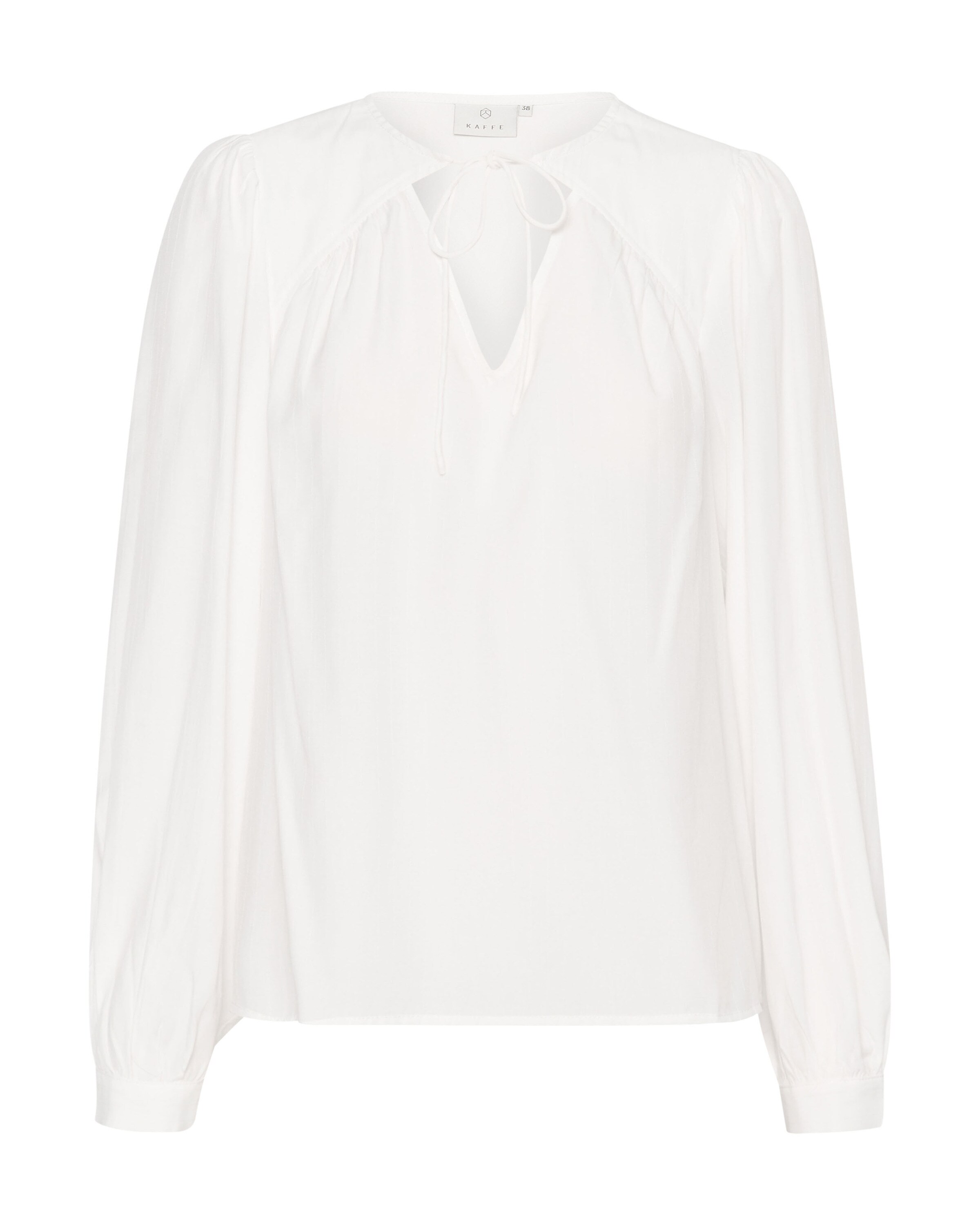 Chemisier 'Barbara' Kaffe en blanc : devant