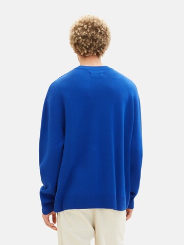 TOM TAILOR DENIM Pullover in Blau