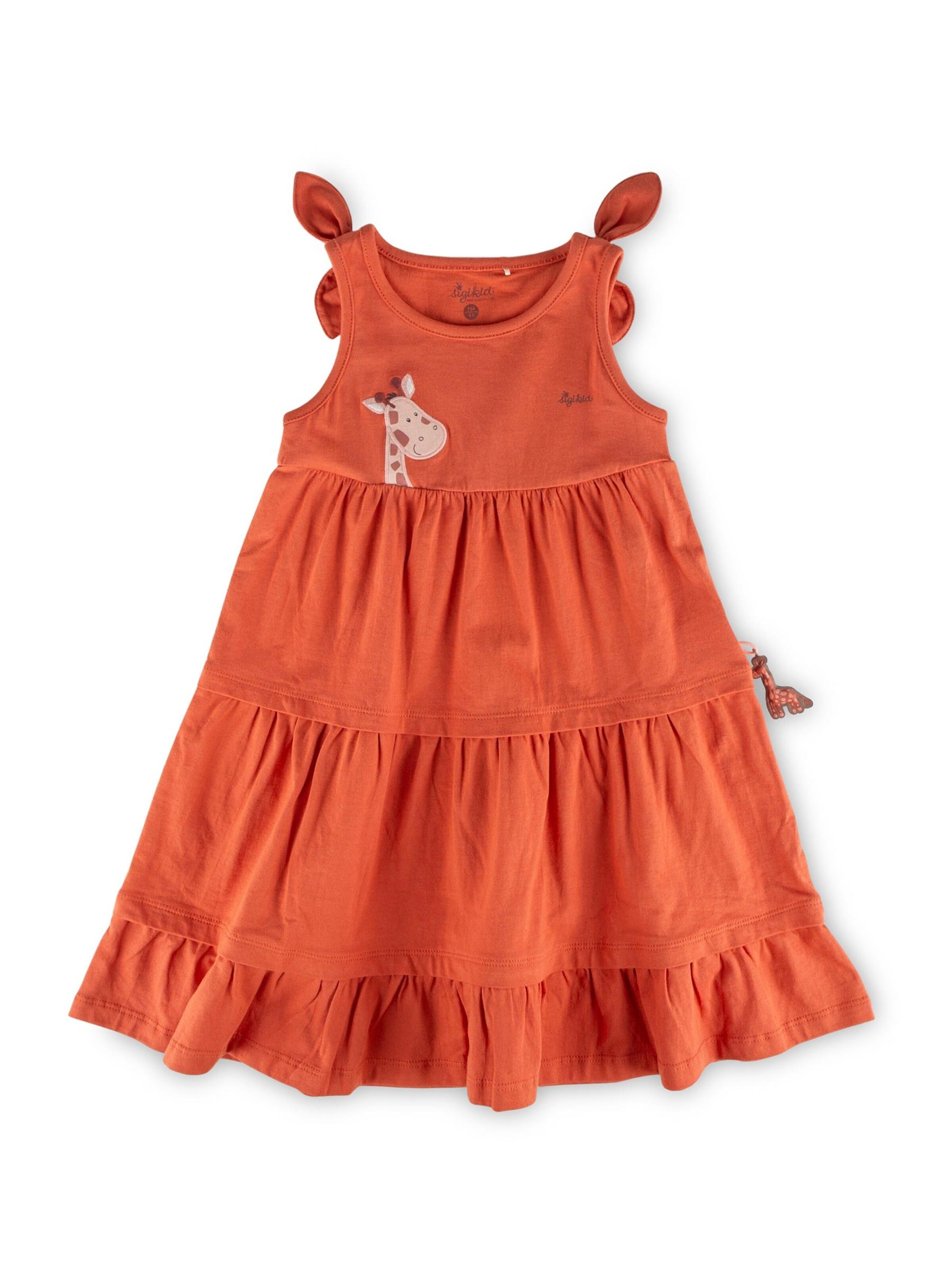 SIGIKID Kleid 'Kleid Savanne' in Rot: Vorderseite