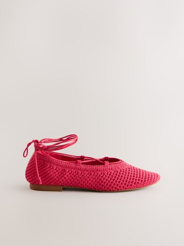 NextOtvorene balerinke 'Forever Comfort' - roza boja