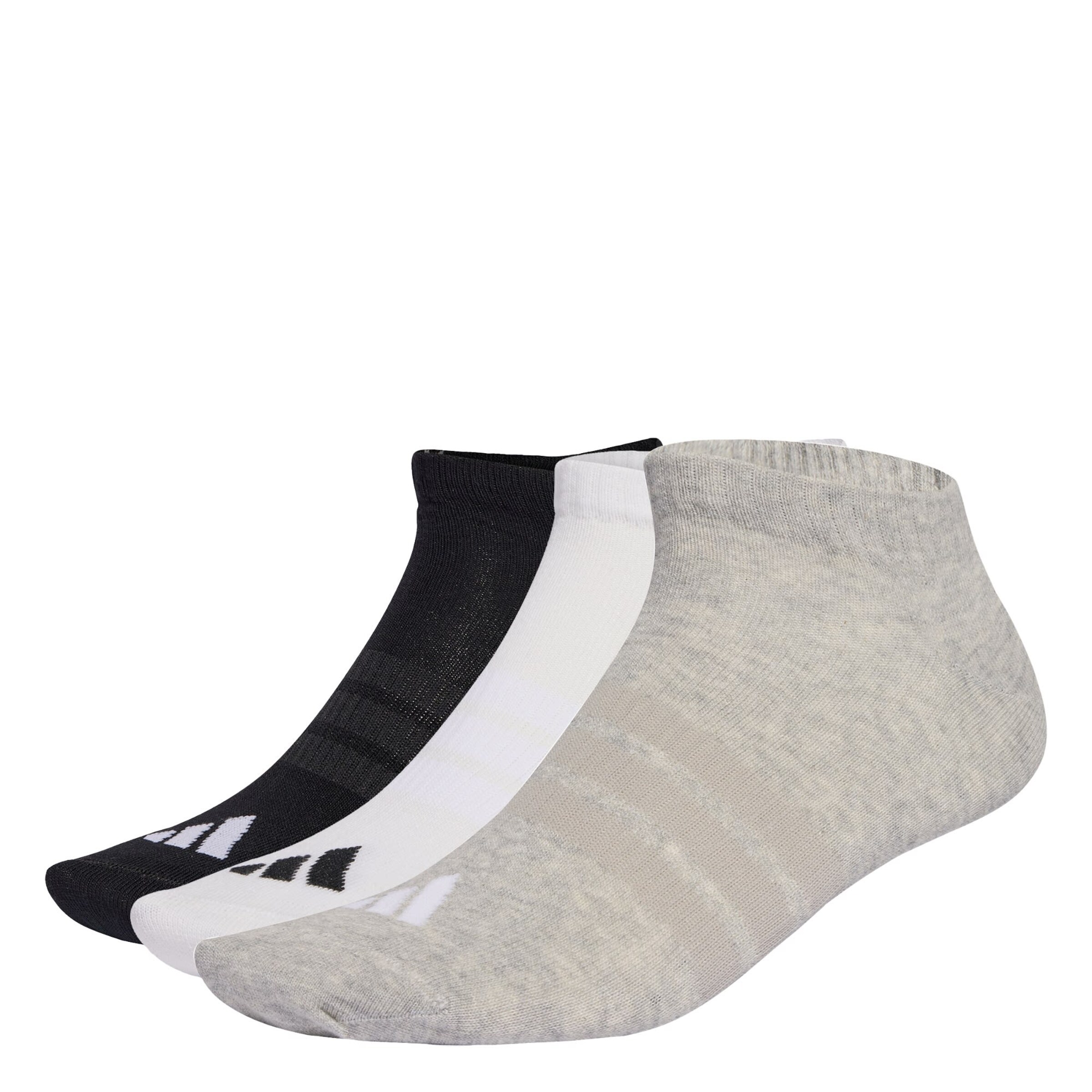 ADIDAS PERFORMANCE Sports socks 'Essentials' in Taupe / Black / White / Off white, Item view