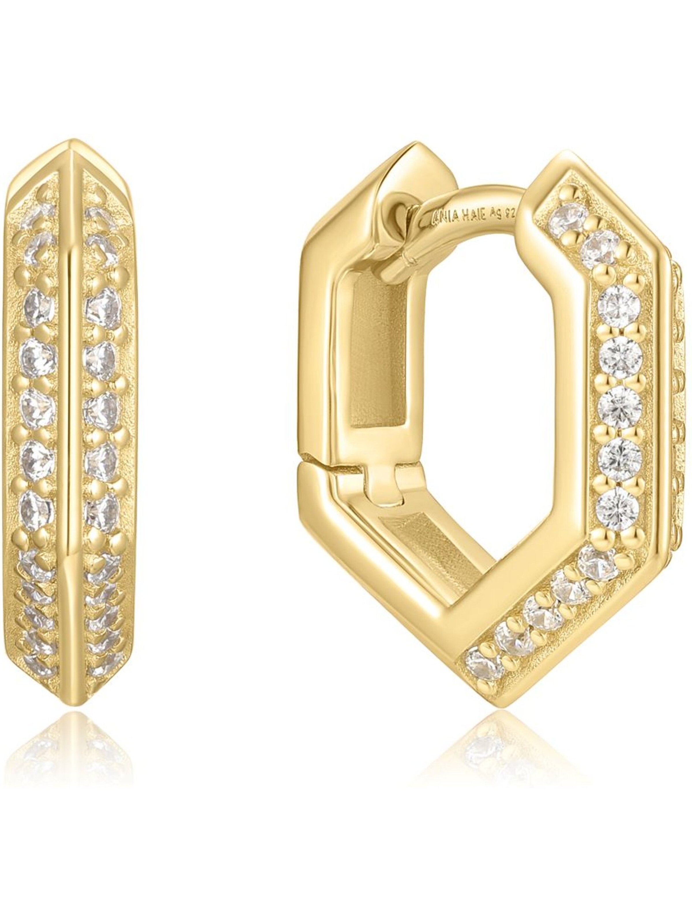 ANIA HAIE Ohrringe in Gold: Vorderseite