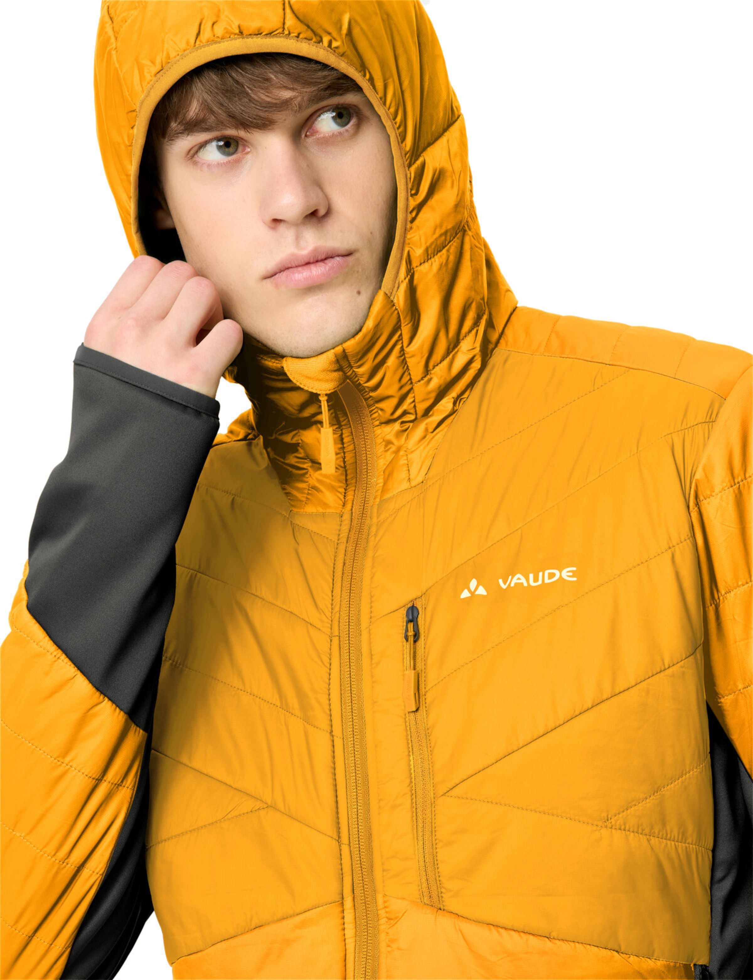 VAUDE Outdoor jacket 'Sesvenna IV' in Yellow