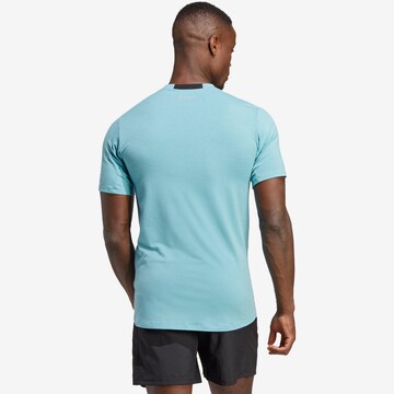 T-Shirt fonctionnel 'Designed for Training' ADIDAS SPORTSWEAR en bleu