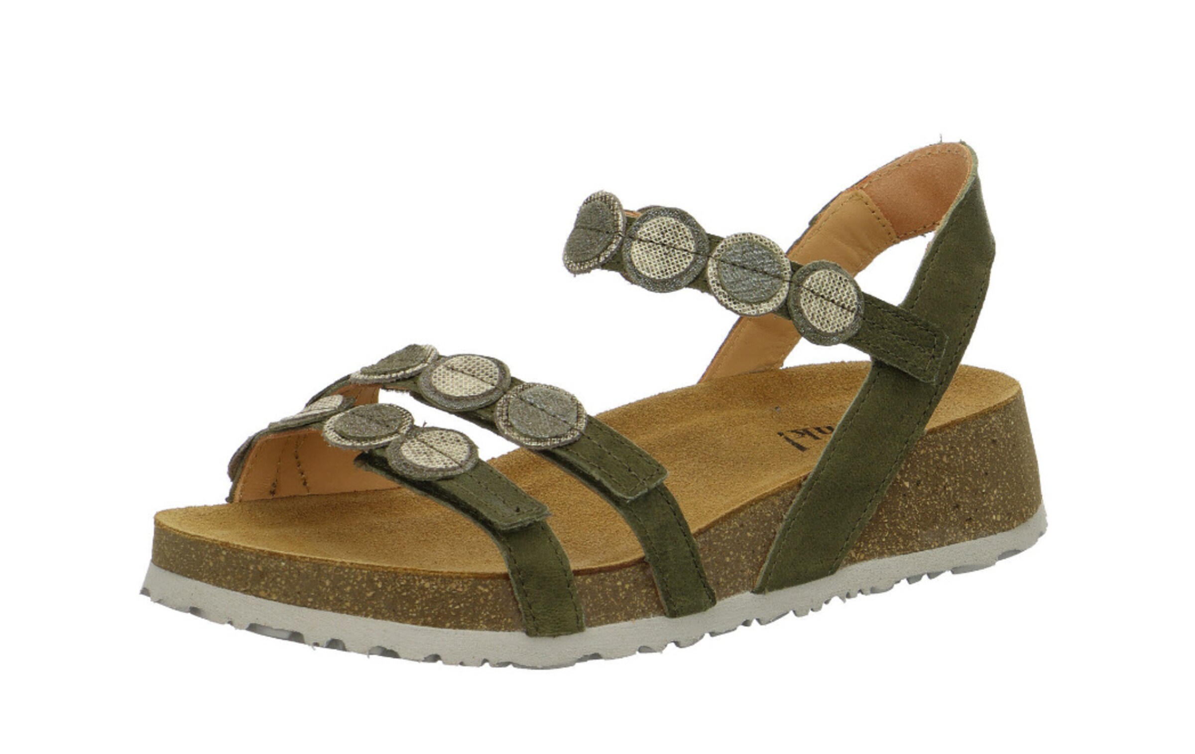 THINK! Strap sandal in Khaki, Item view