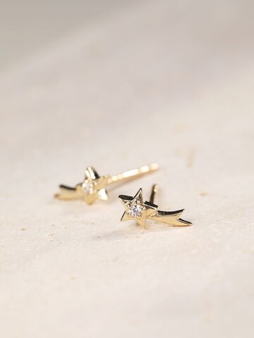 Dear Me Ohrringe 'Shooting Star' in Gold