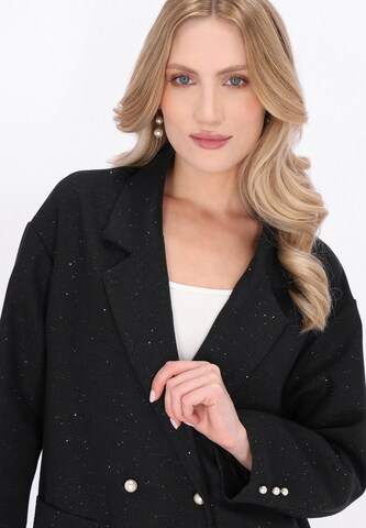 DreiMaster Klassik - Abrigo de entretiempo 'Festive' en negro