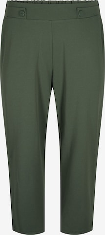 Pantalon Zizzi en vert : devant