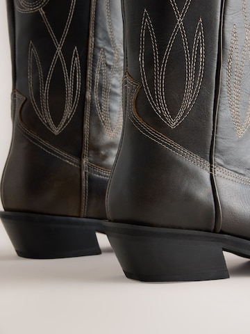 Next Kovbojské boty 'Forever Comfort®' – hnědá