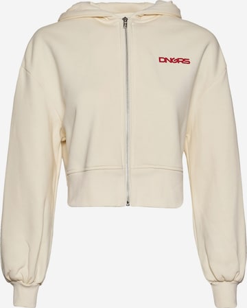 Dangerous DNGRS Sweat jacket in Beige: front