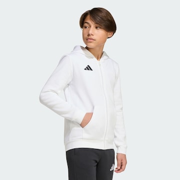 ADIDAS PERFORMANCE - Casaco de treino em moletão 'Entrada26' em branco: frente