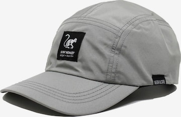 Surf Monkey Sportcap in Grau: Vorderseite