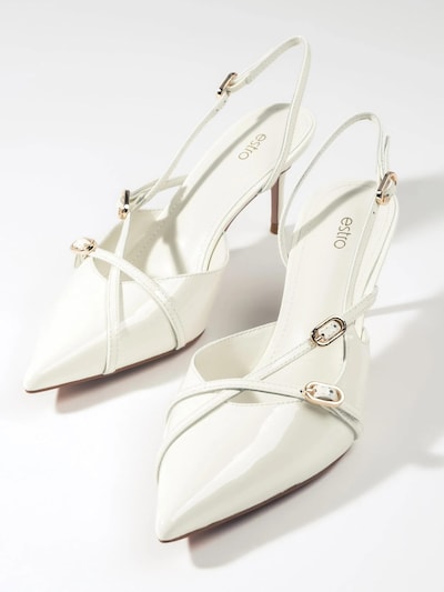 Estro Slingback pumps '2408-9' in 36 in Light beige, Item view