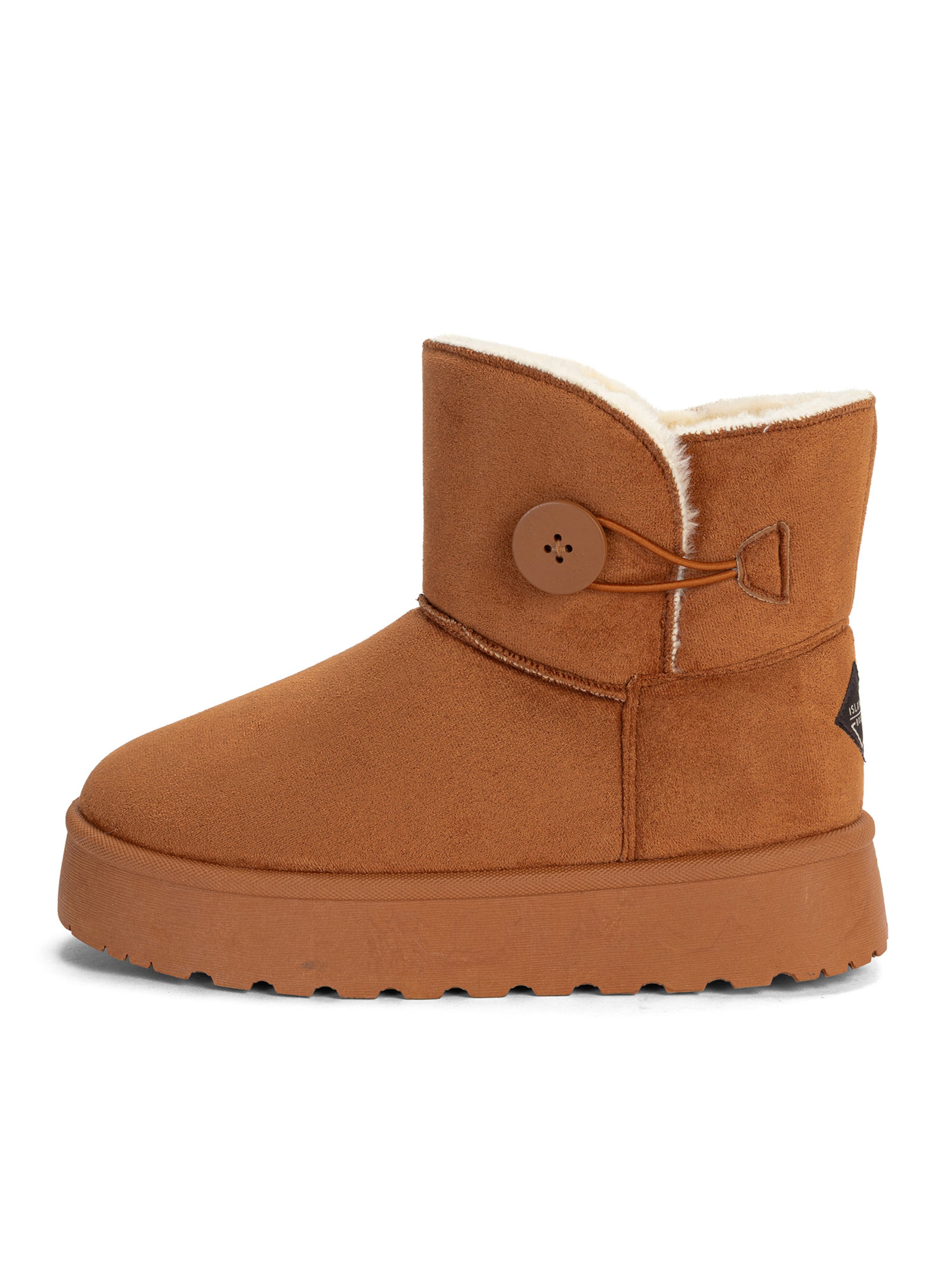 Stivale 'SIMON' di Island Boot in marrone: frontale