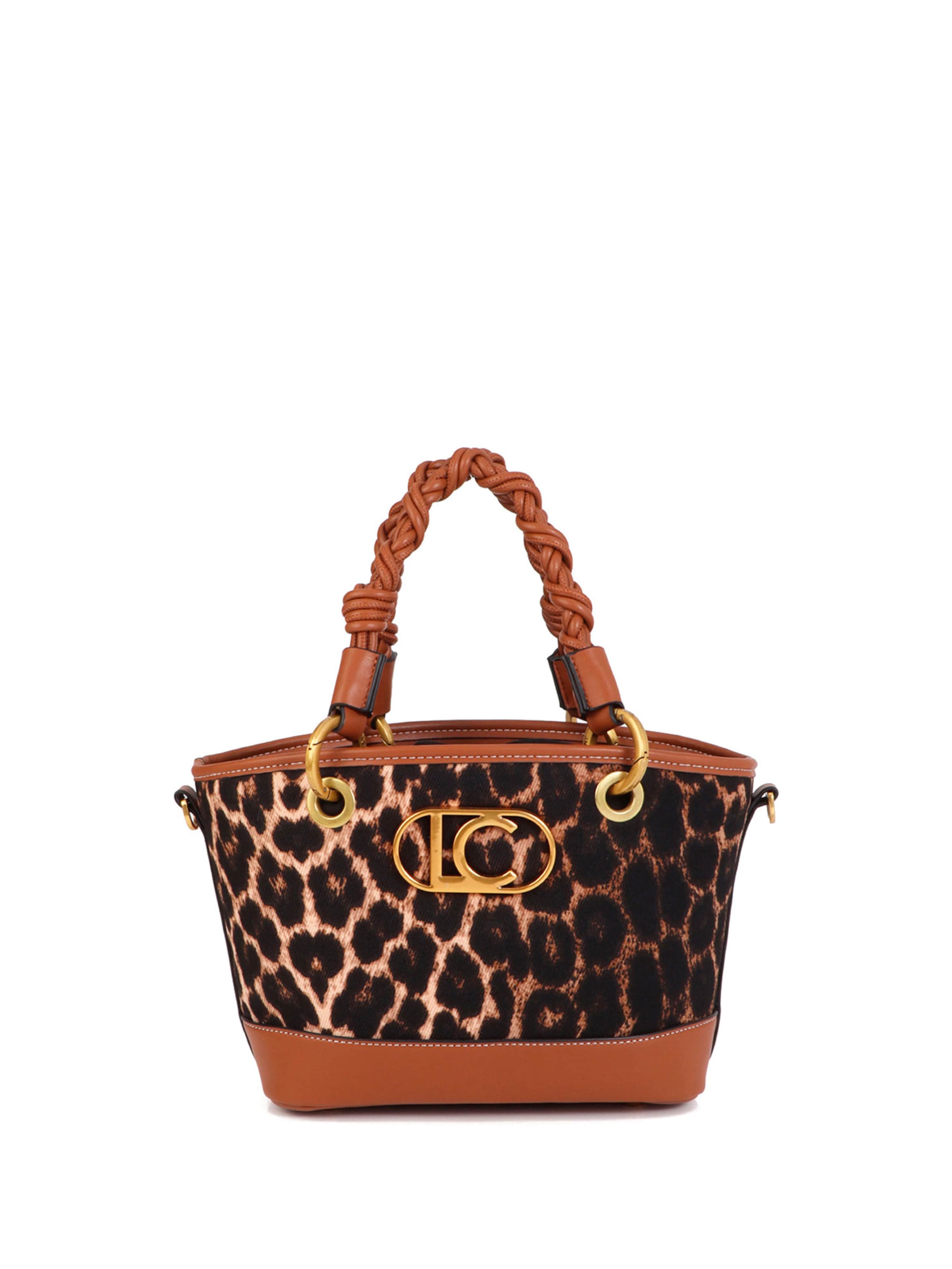 Lola Casademunt Ručna torbica u smeđa / cappuccino / tamno smeđa, Pregled proizvoda