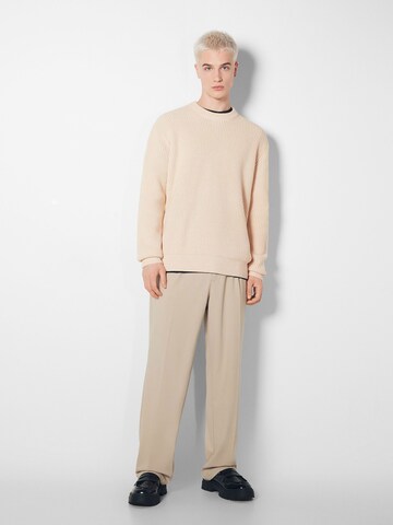 Bershka Pullover in Beige