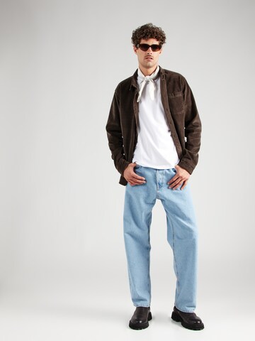 BLEND Comfort Fit Hemd in Braun