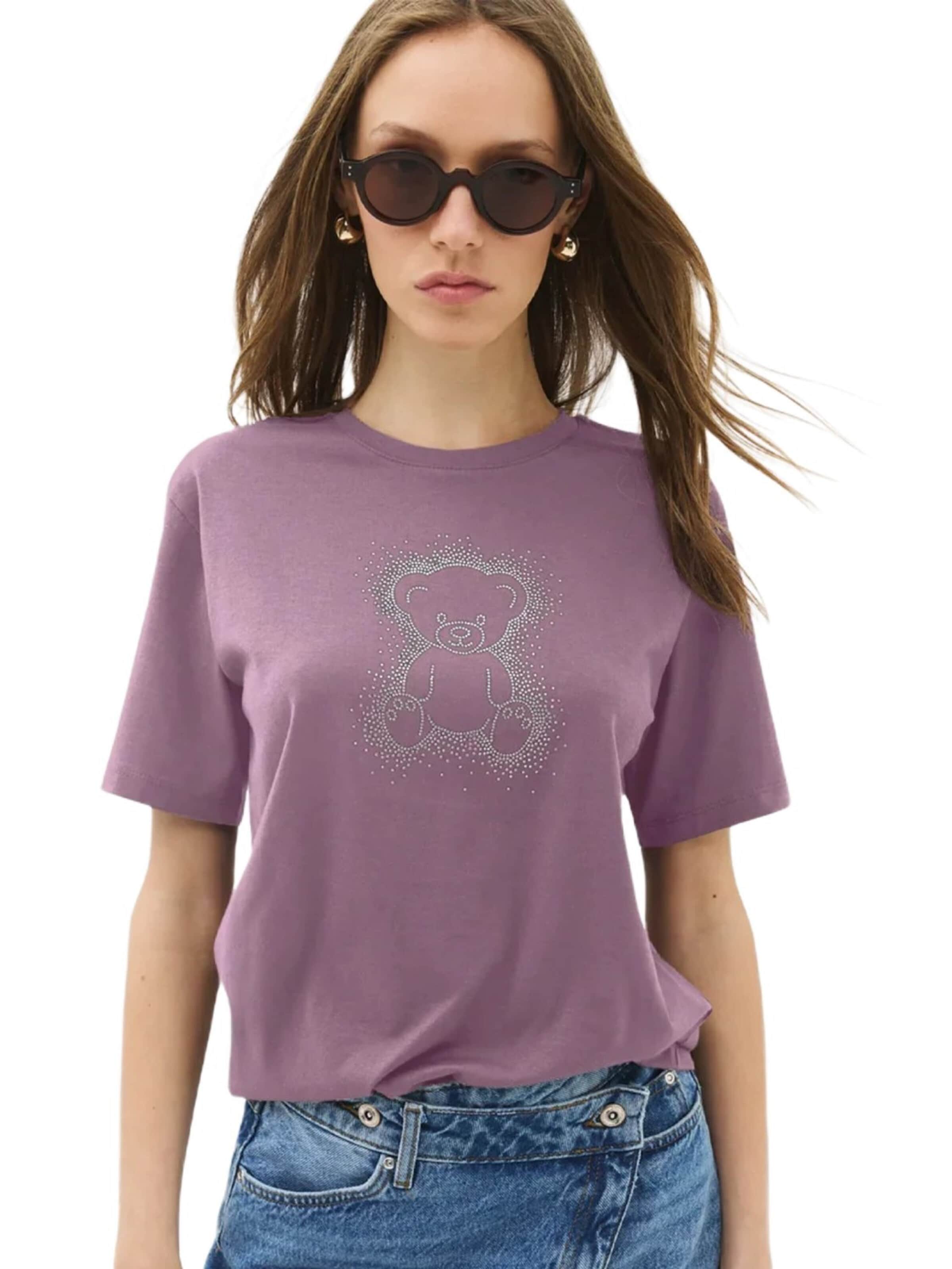 No Matter What T-Shirt in Lila: Vorderseite