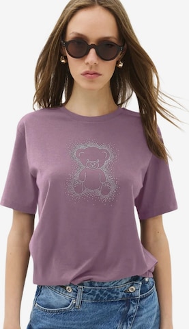 No Matter What T-Shirt in Lila: Vorderseite