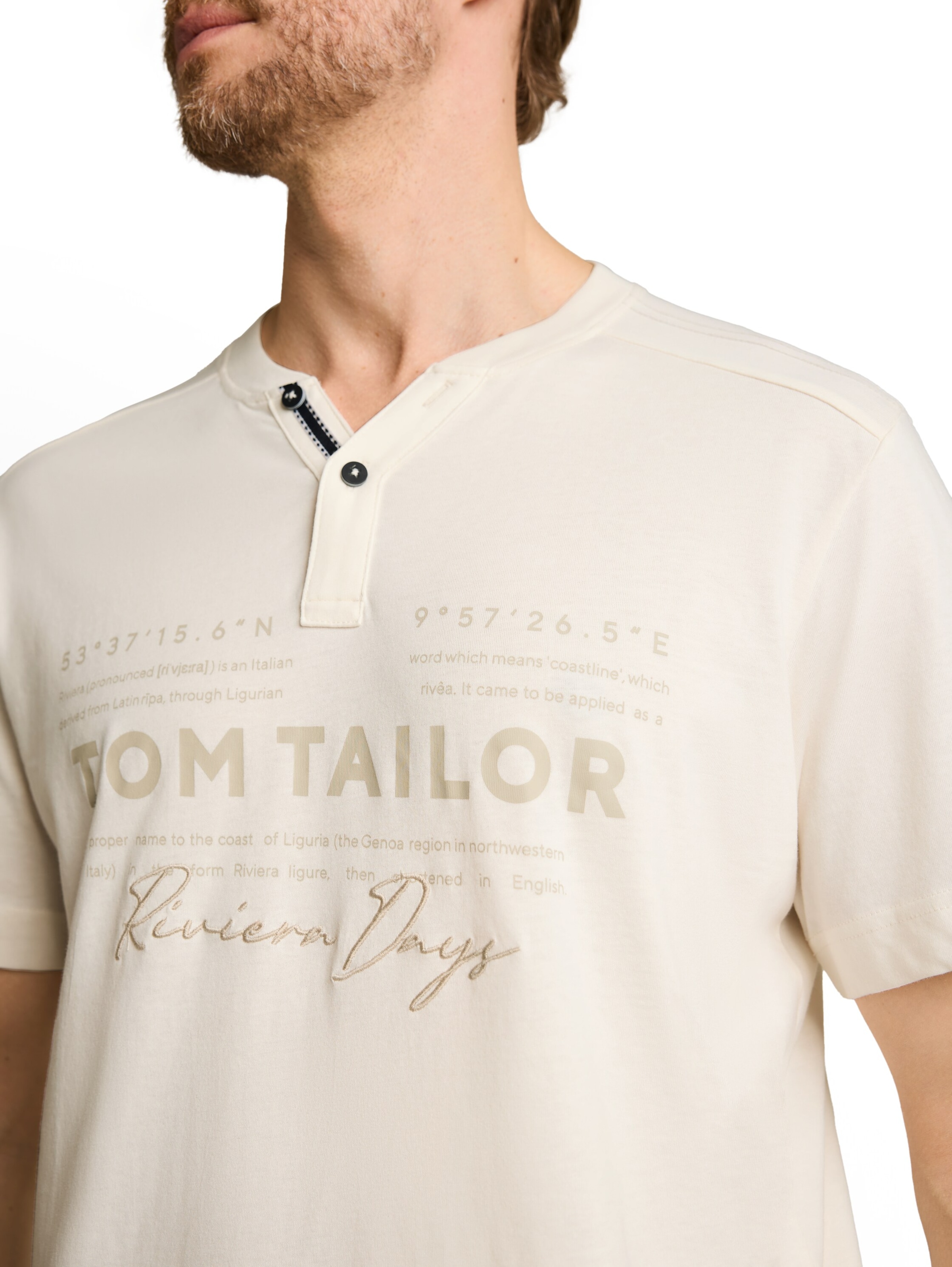 TOM TAILOR Shirt in White