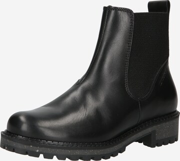 Chelsea Boots 'ISADORA' Ten Points en noir : devant