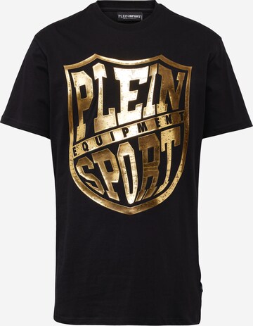 T-Shirt Plein Sport en noir : devant