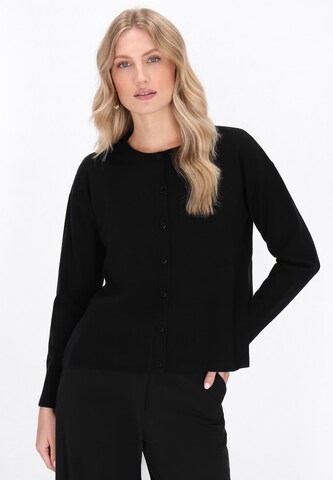 Cardigan DreiMaster Klassik en noir : devant