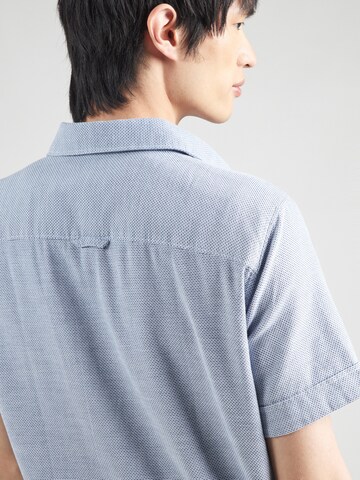 s.Oliver Regular fit Button Up Shirt in Blue