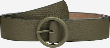 TOM TAILOR - Cinturón 'PIA' en verde: frente