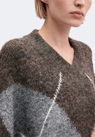 Pull-over 'Floralin' Herrlicher en marron