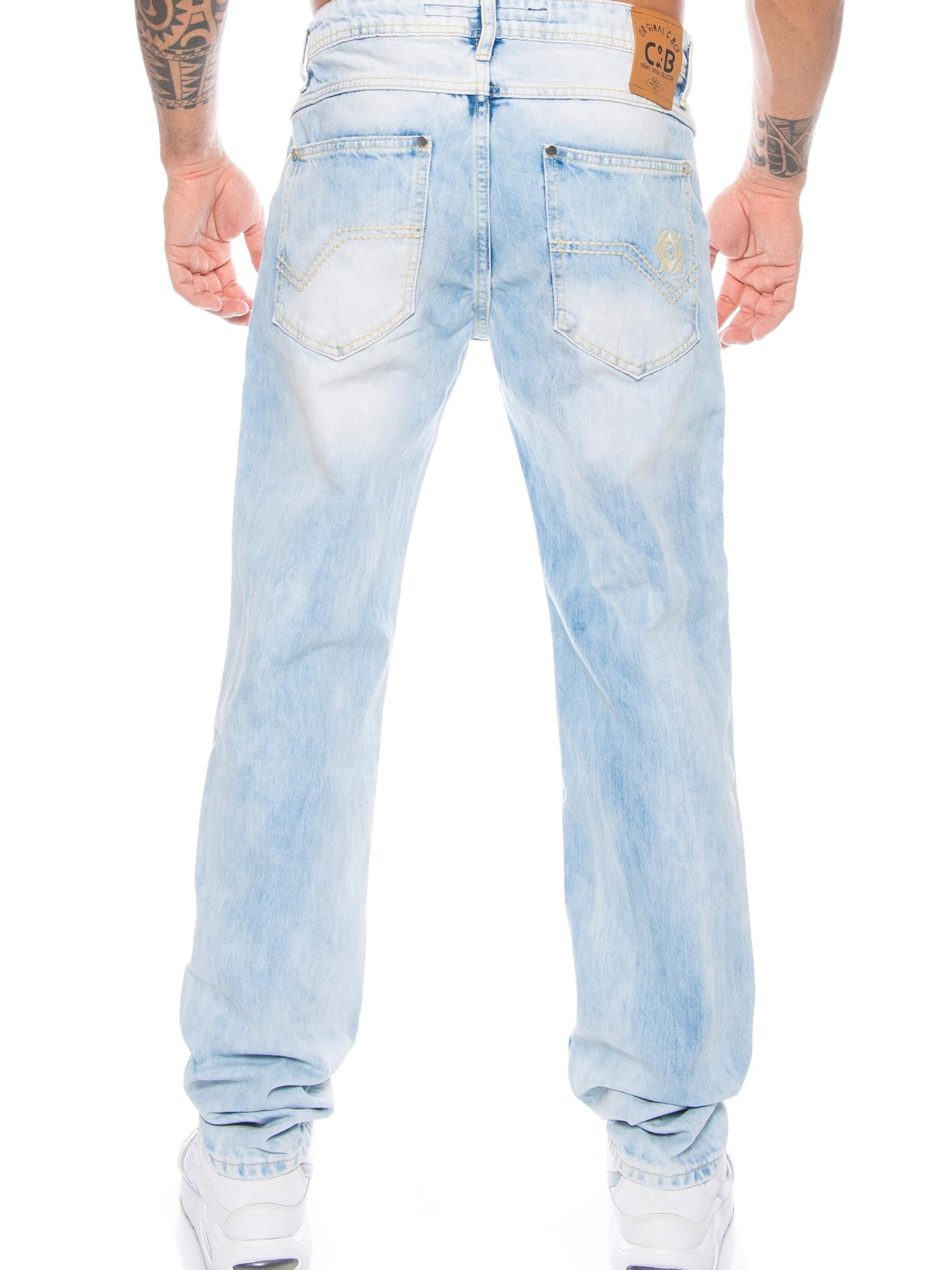 CIPO & BAXX Regular Jeans 'BJ319X' in Blue