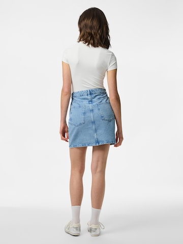 PIECES Skirt 'PCNOEL STRASS' in Blue
