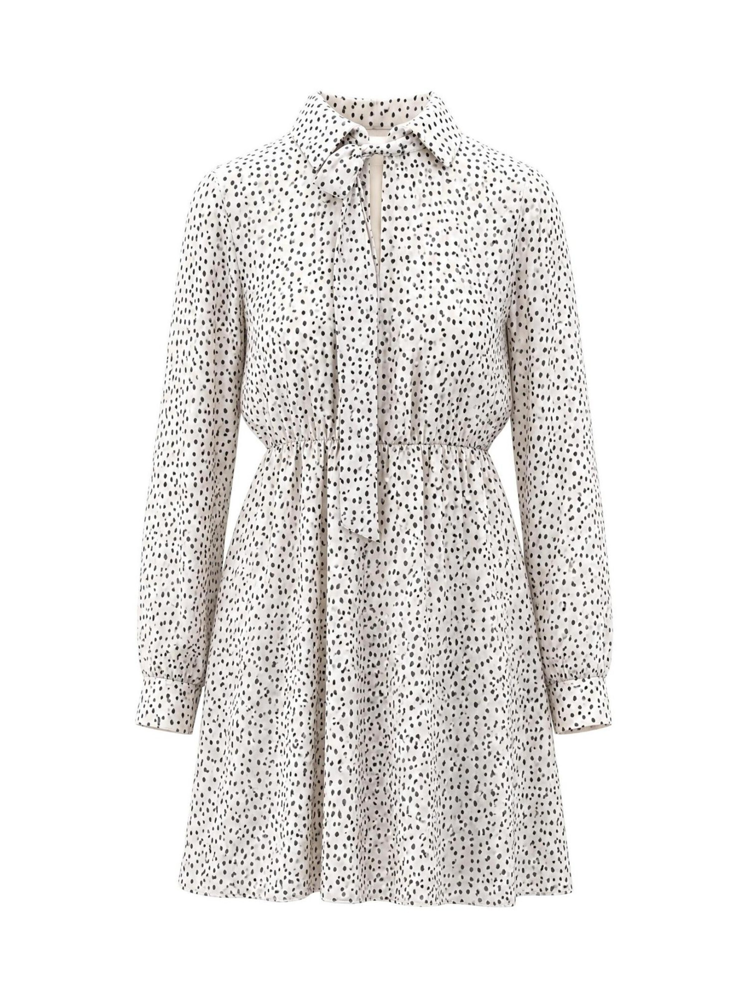I AM - Vestido 'Abito Pois 26080' en beige: frente