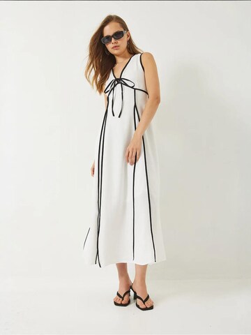 Bianco Lucci Kleid in Weiß