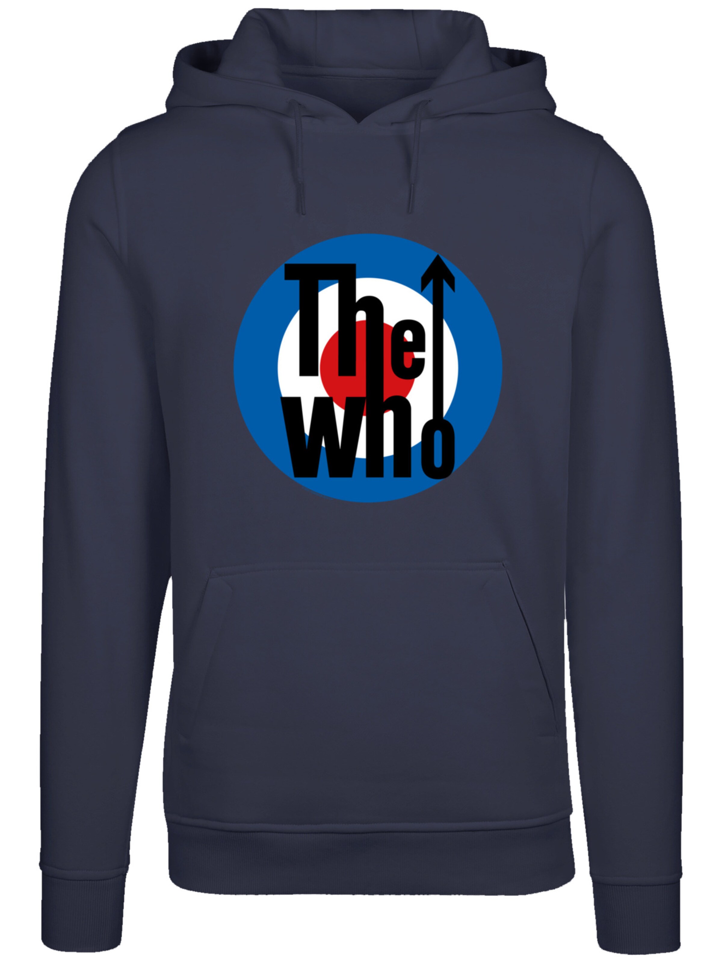 F4NT4STIC Sweatshirt 'The Who Target Classic' in Blau: Vorderseite