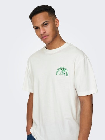 Only & Sons Shirt 'KYLAN' in White