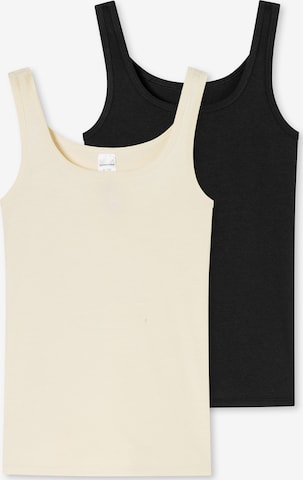 Maillot de corps SCHIESSER en beige : devant