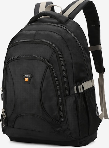 Aoking Backpack in Black: front
