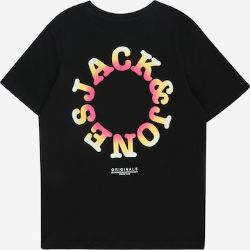 Jack & Jones Junior Μπλουζάκι 'ARUBA' σε μαύρο