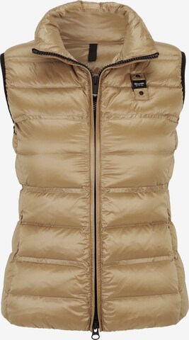 Blauer.USA Vest in Brown: front