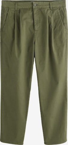 regular Pantaloni con pieghe di Next in verde: frontale