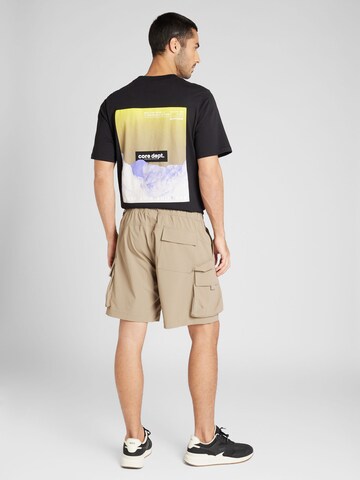 QUIKSILVER Loosefit Urheiluhousut 'RUN ASHORE' värissä beige