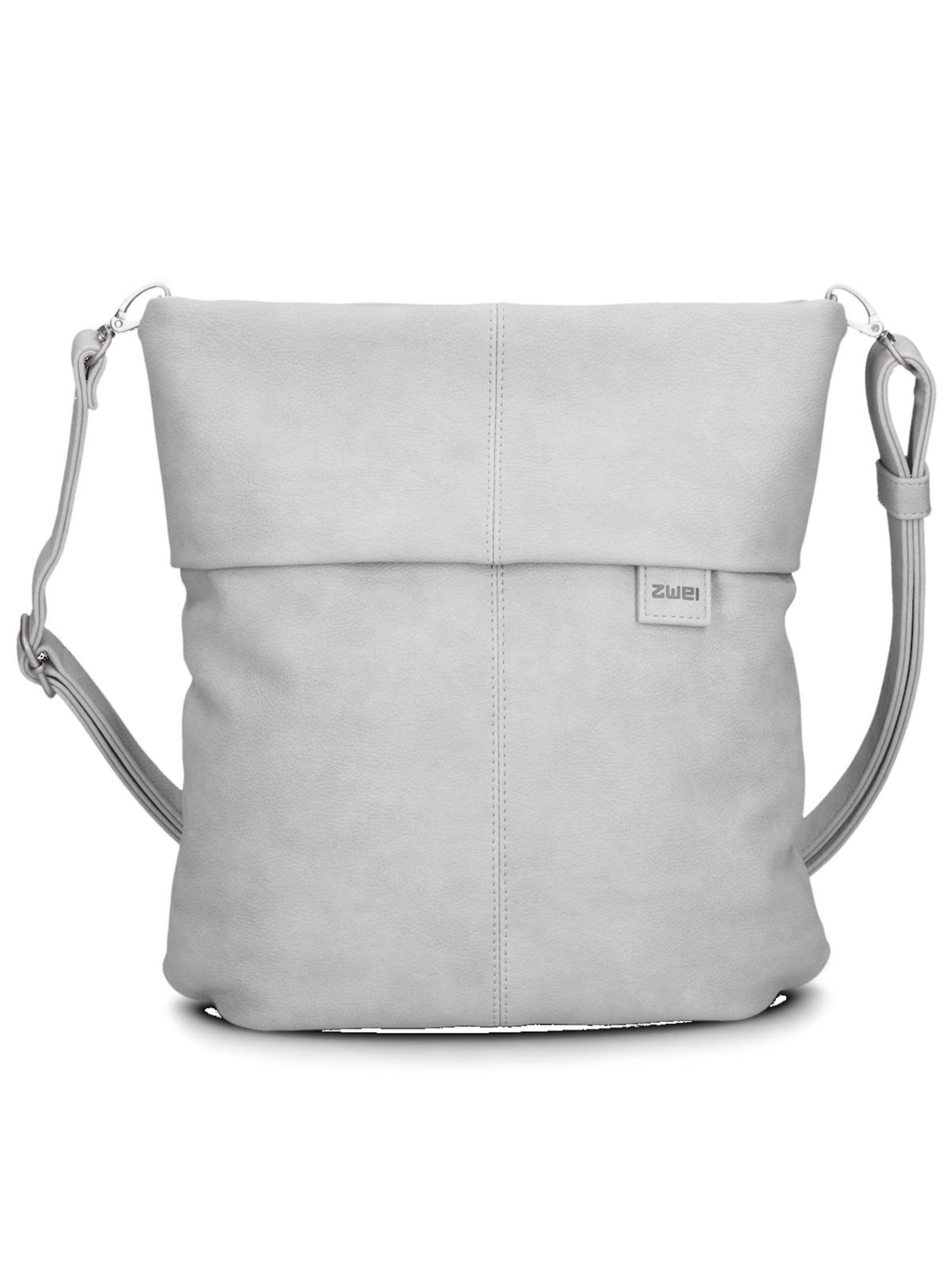 Borsa a spalla 'MADEMOISELLE.M M12' di ZWEI in argento