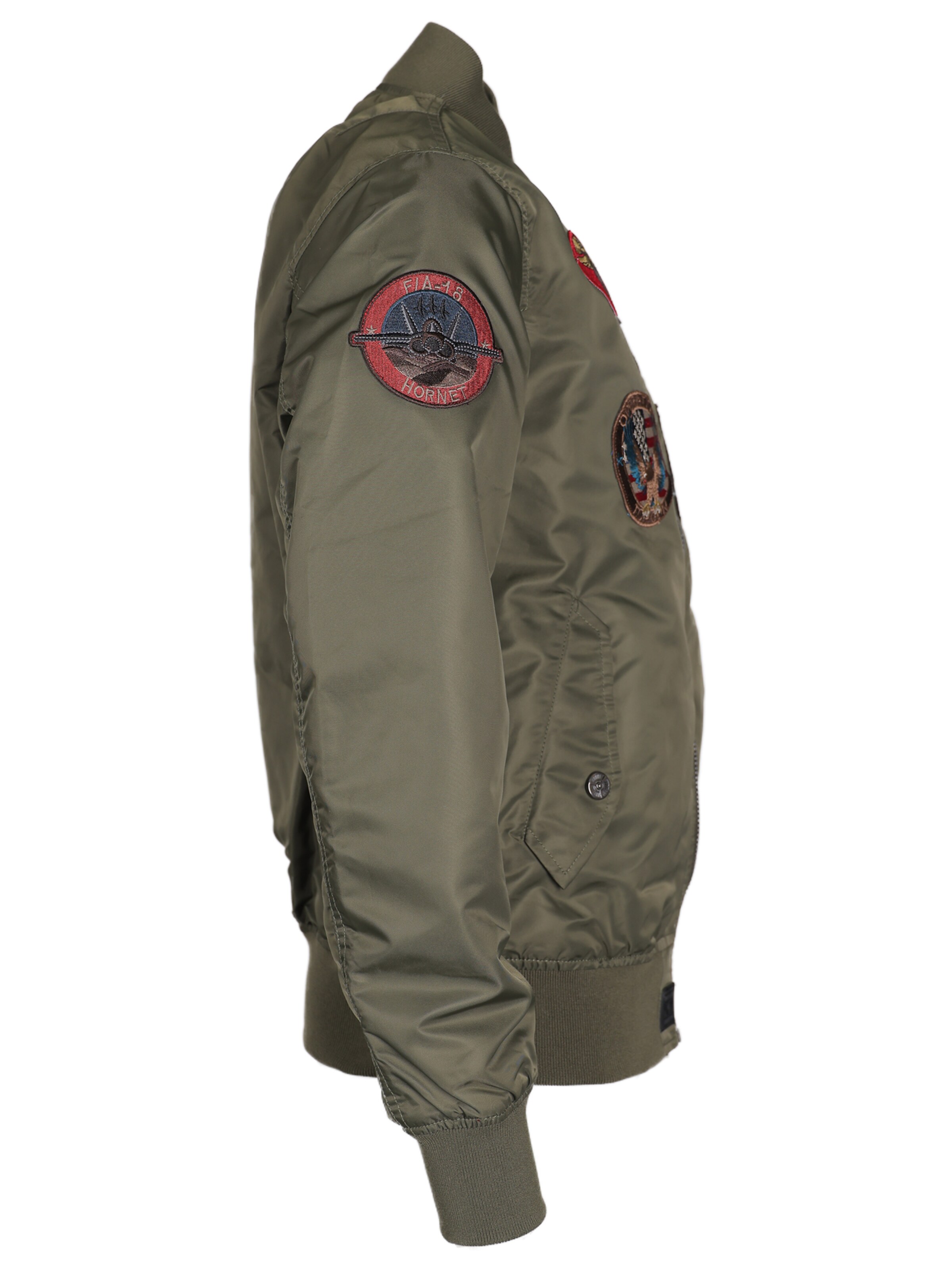 TOP GUN Bomberjacke ' TG2024001 ' in Grün