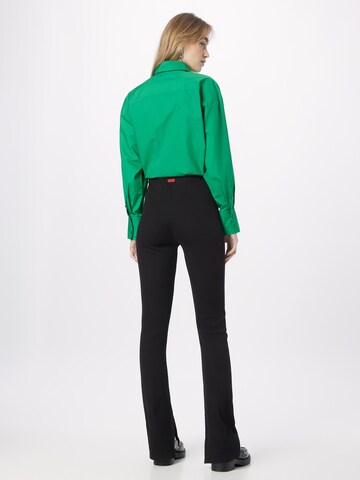HUGO Bootcut Legíny 'Narla' – černá