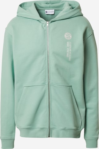 FCBM Sweat jacket in Green: front